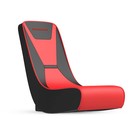 Gtracing Red Faux Leather Floor Rocker Video Gaming Racing Chair Durable Steel
