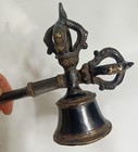 Antique Mongolian Tibetan Vajra Hammer Bell Asian Buddhist Antiques