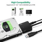 Usb 3 0 To Sata Iii Hard Drive Adapter For 2 5 3 5  Hdd ssd With 12v 2a Power