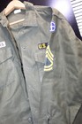 Vintage  Us Army Field Button Shirt 15 1 2 X 33   Patched Military