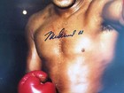 Muhammad Ali 8x10 Autographed Color Photograph Cassius Clay Boxing Champion