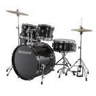 Accent Drive 5-piece Drum Set  22  Bass Drum Bass Black Sparkle