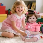 Milidool Realistic Reborn Baby Dolls Girl -22 Inch Lifelike Newborn Baby Doll   