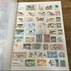 World Stamp Album- 500  Vtg Stamps- Ussr europe bermuda Etc  1895-1995  A Deal 