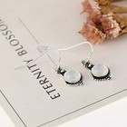 Rainbow Moonstone 925 Sterling Silver Handmade Dangle Drop Earrings 2 