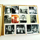 Vtg Scrapbook Lot 100 - Family Photos  School Sleep Overs  Class Photos  Cars