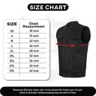 Soa Men s Leather Vest Anarchy Motorcycle Biker Club Concealed Carry Outlaws