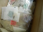 World Stamps 11kg Glory Box  stockbooks loose Etc  Good Sorter