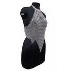 Medieval Aluminum Chainmail Halter Top Women Larp Armor Renaissance Faire Outfit