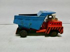 Vintage Japan Made Tin Friction Dump Truck  No Box 