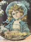 Victorian Chimney Flue Cover  Made In Germany Glass