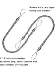 Curtain Rope Tie Backs Window Tiebacks Living Room Bedroom Home Ornament 2pcs