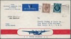 Hong Kong First Flight Cover Imperial Airways Victoria - London Pam Am - Ny 1939
