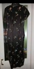 Vintage Cheongsam Chinese Long Dress Small