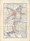 Rare 1906 Civil War Gar Chickamauga Regimental Reunion Brochure L n Railroad
