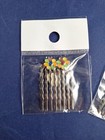 Vintage Y2k Rainbow Flower Hair Comb Pair 1 5  Hair Accessory  1-z
