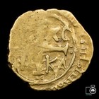 Italy Sicily Palermo  Gold Tari  Kufic Legende  Roger Ii 1130-1154  Gold Coin