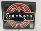 Original Copenhagen Snuff Black Metal Sign Tobacco 14 X 18