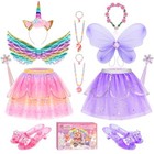 Kids Princess Dress Up Clothes  Toddler Girls Dressup Pretend Play Costumes 