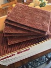 Lot  6  Scotch-brite 7447b Pro Hand Pad  very Fine   6 In  X 9 In 