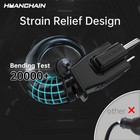 Indoor Outdoor Black Extension Cord 40 Ft Waterproof 16 3 Gauge
