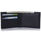 Alpine Swiss Mens Passcase Bifold Wallet Genuine Leather Comes In Gift Bag