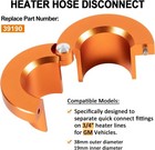Heater Hose Quick Disconnect Tool For 3 4   Heater Line Replacement
