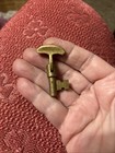 Antique Brass Folding Pocket Door Skeleton Key Mortise