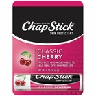 Chapstick Classic  12 Carded Packs Of 1 Stick  Cherry Flavor Skin Protectant 