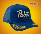 New Pabst Blue Ribbon Beer Pbr Vintage Men s Trucker Snapback Cap Hat