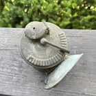 Antique Made In Usa Universal Lamp Co Auto Lite Carbide Miners Light Lamp
