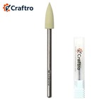 3 32   Nail Art Drill Grinder Smoothing Mini Silicone Polisher Bit Fine Grit