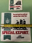 Heileman Brewing Company     Special Export Two Piece Uniform Patch Set