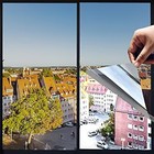 Uncut Roll Window Tint Film Silver 2 Ply For Home Office Residential Commercial