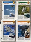 Lot Of 9 Imp Aircraft Of The World Pages Cobra Nighthawk Valkyrie Tomcat Mustang