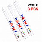 Waterproof Paint Marker Pen Car Tyre Tire Touch Up Permanent Metal Rubber White