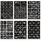 575pcs Temporary Tattoo Stencils  20 Sheets Henna Tattoo Stencil Kit For Wome   
