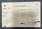 India Jaipur State 1949 1 4an  Stamp Used On Jaipur Government Service Postcard 
