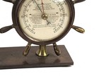 Vintage Swift   Anderson Ship Wheels Barometer   Thermometer Brass As Found