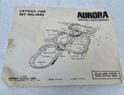 1970s Aurora T-jet Slot Car Race Set  1643 4 Russkit Controllers No Cars As-is