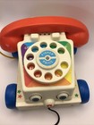 Vintage Toy Telephone 2009 Fisher Price Fp Classic Chatter Phone By Mattel