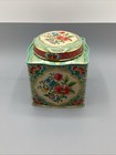 Nos Daher Floral Decorative Biscuit Tin Box- Vtg- Made In England