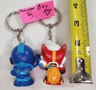 Official Capcom Mega Man X Zero Keychain Figure 1998 Vintage Key Chain Chibi Sd