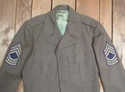 Vintage 1950s Us Army Wool M-1950 Field Ike Jacket Korean War Era Sz 38 Military