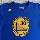 Adidas Stephen Curry T-shirt Size Large Golden State Warriors Nba  30