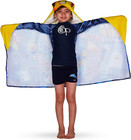 Kids Bath Hooded Towel Wrap  24 In X 50 In  Lego Movie 2