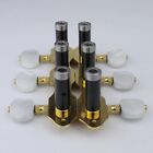 1 Set Acoustic Classical Guitar Tuning Keys Steel Pegs Machine Heads Gold