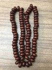 Old Chinese Huanghuali Wood Abacus Bead Necklace