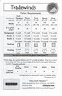 Tradewwinds Quilt Pattern By Cozy Quilt Designs