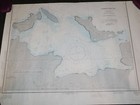 Vintage 1972 Virgin Gorda Island Sound Soundings Map  32  X 22 3 4 